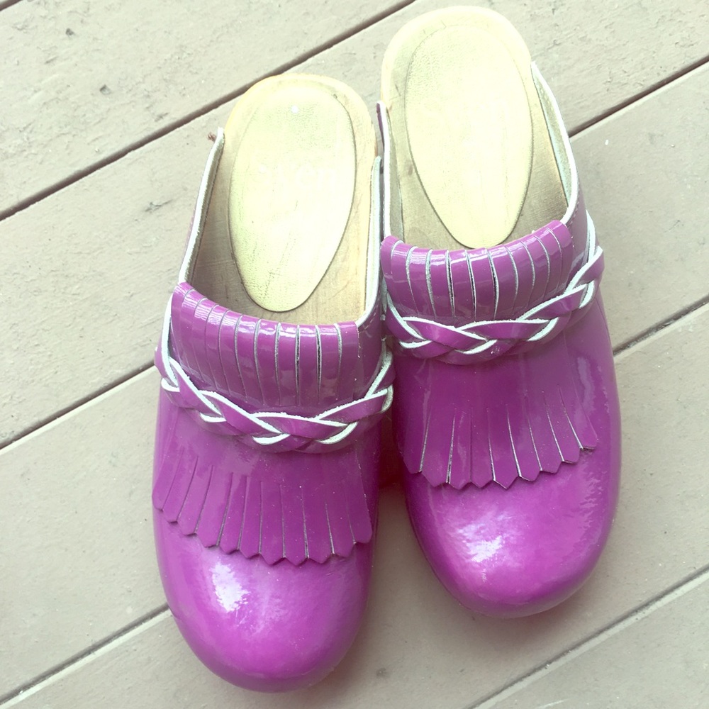 Sven clogs, purple, girl